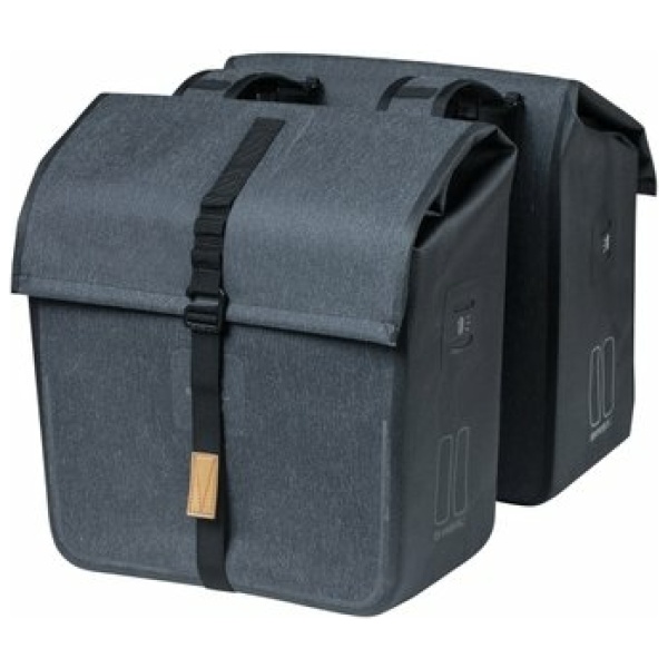 dubbele tas Urban Dry Volume: 50l (2x 25l), maten: (LxBxH): 36x17x42cm, Charcoal Melee