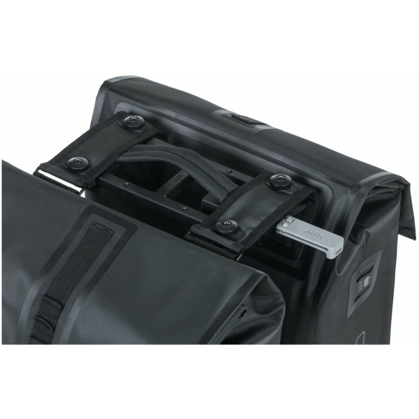 dubbele tas Urban Dry MIK Volume: 50l (2x 25l), maten: (L x B x H): 36x17x42cm, Solid Black - Afbeelding 3