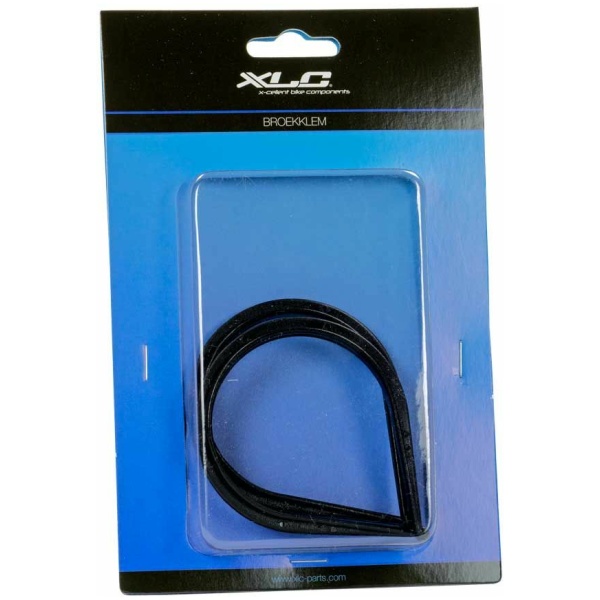 BROEKKLEM VEER PVC STEL Zwart