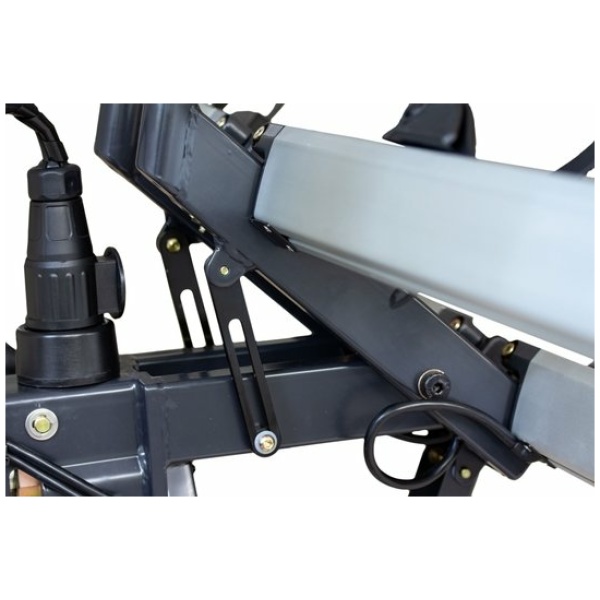 FIETSDRAGER AZURA XTRA WT LED 2F FRAME Zwart/Zilver