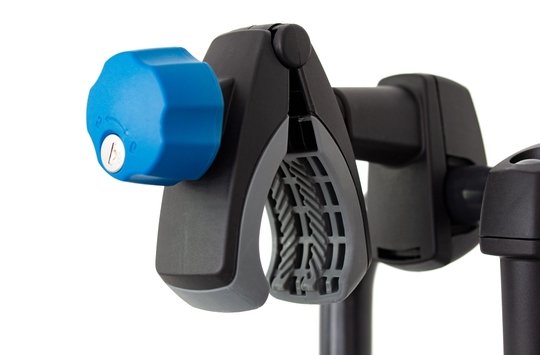 FIETSDRAGER AZURA EASY WT LED 2F FRAME Zwart/Zilver - Afbeelding 2